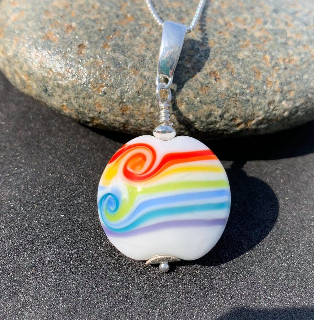 rainbow pendant