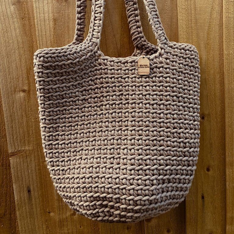 Navy Crochet Bag, Crochet Handbag The British Craft House