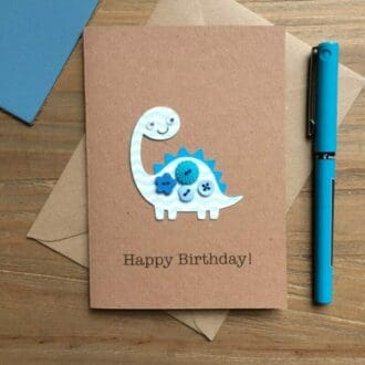 Dinosaur-card-blue-can-be-personalised