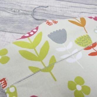 Floral print peg bag - The British Craft House