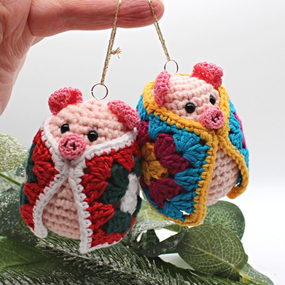 Tomorrow Delivery Yarn Decorations Gifts For Knitters Handmade Tree  Ornaments Knitted Ornaments Knitted Gifts