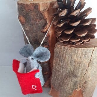 Singing Christmas Mouse