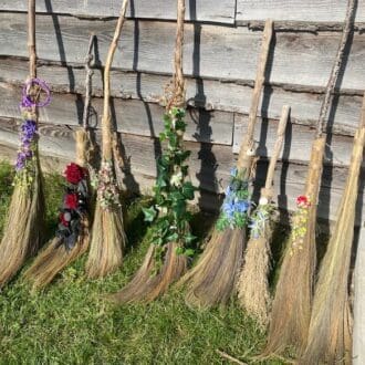 Decorative-witches-broom