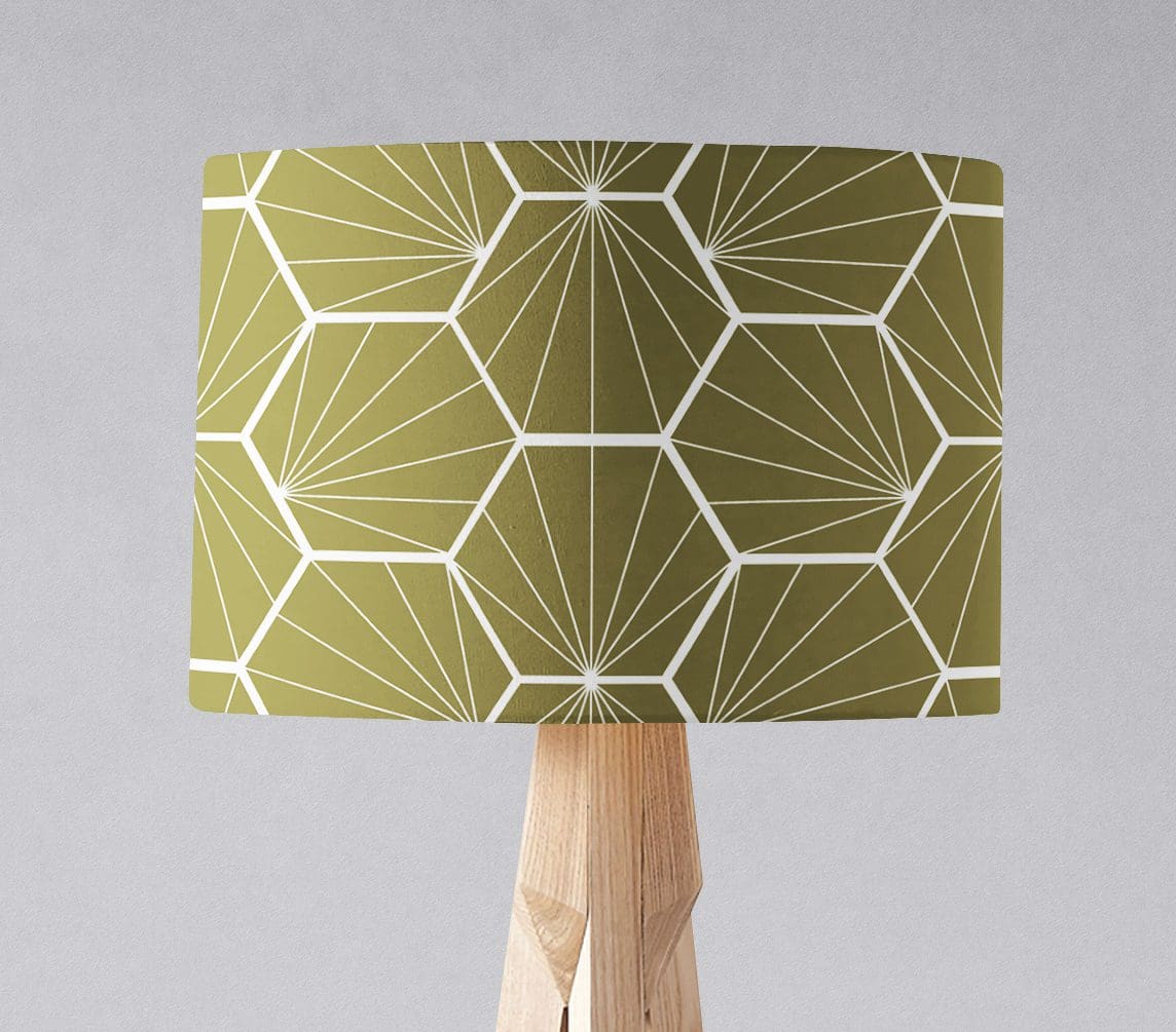 Olive Green Lampshade