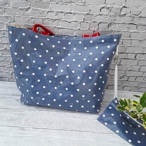 Beach bag, reversible