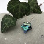 Green ivy leaf necklace £0.00
