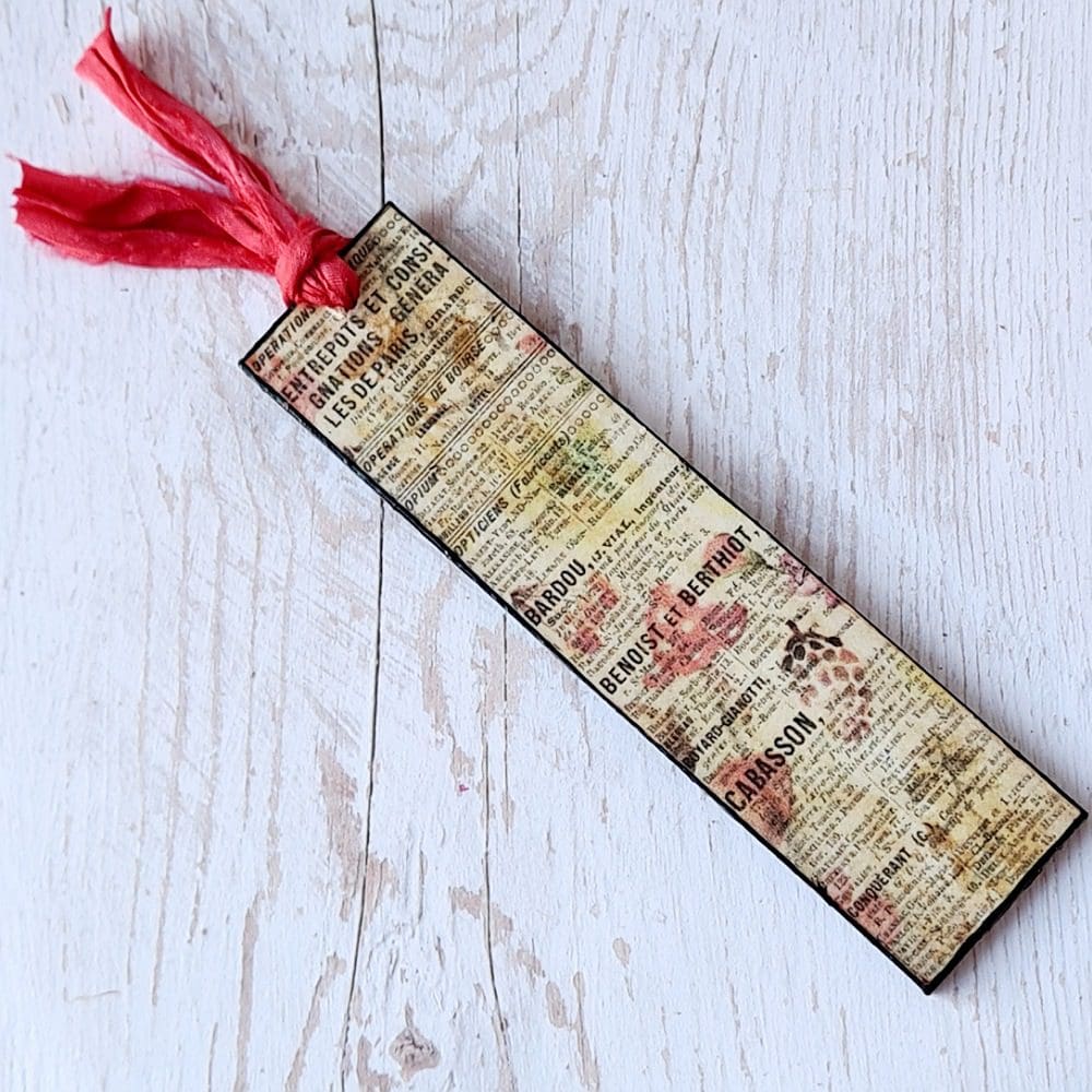 Wooden Bookmark 