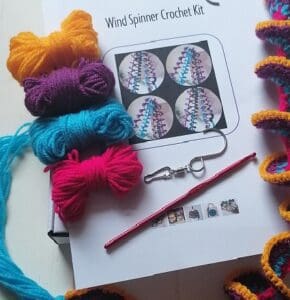 Crochet Wind Spinner Kit - The British Craft House