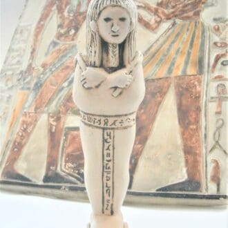 Reproduction Ceramic Ancient Egyptian Shabti Figure
