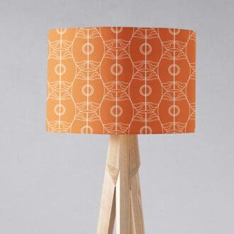 Orange Art Nouveau Lamp shade