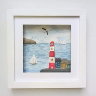 lighthouse picture coastal wall art