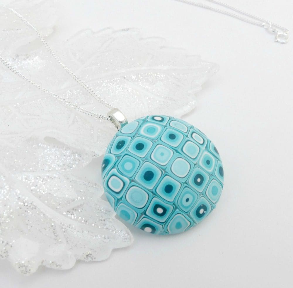 blue pendant