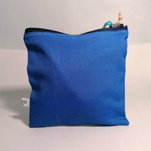 Spider zipper case. Water resistant lining & chunky zipper