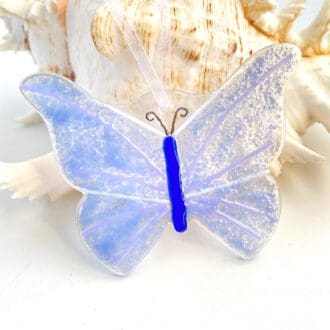 Common blue butterfly suncatcher