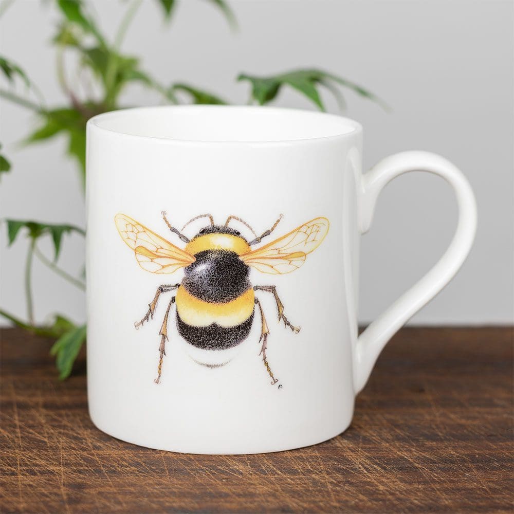 Bumble Bee Design Fine bone china mug