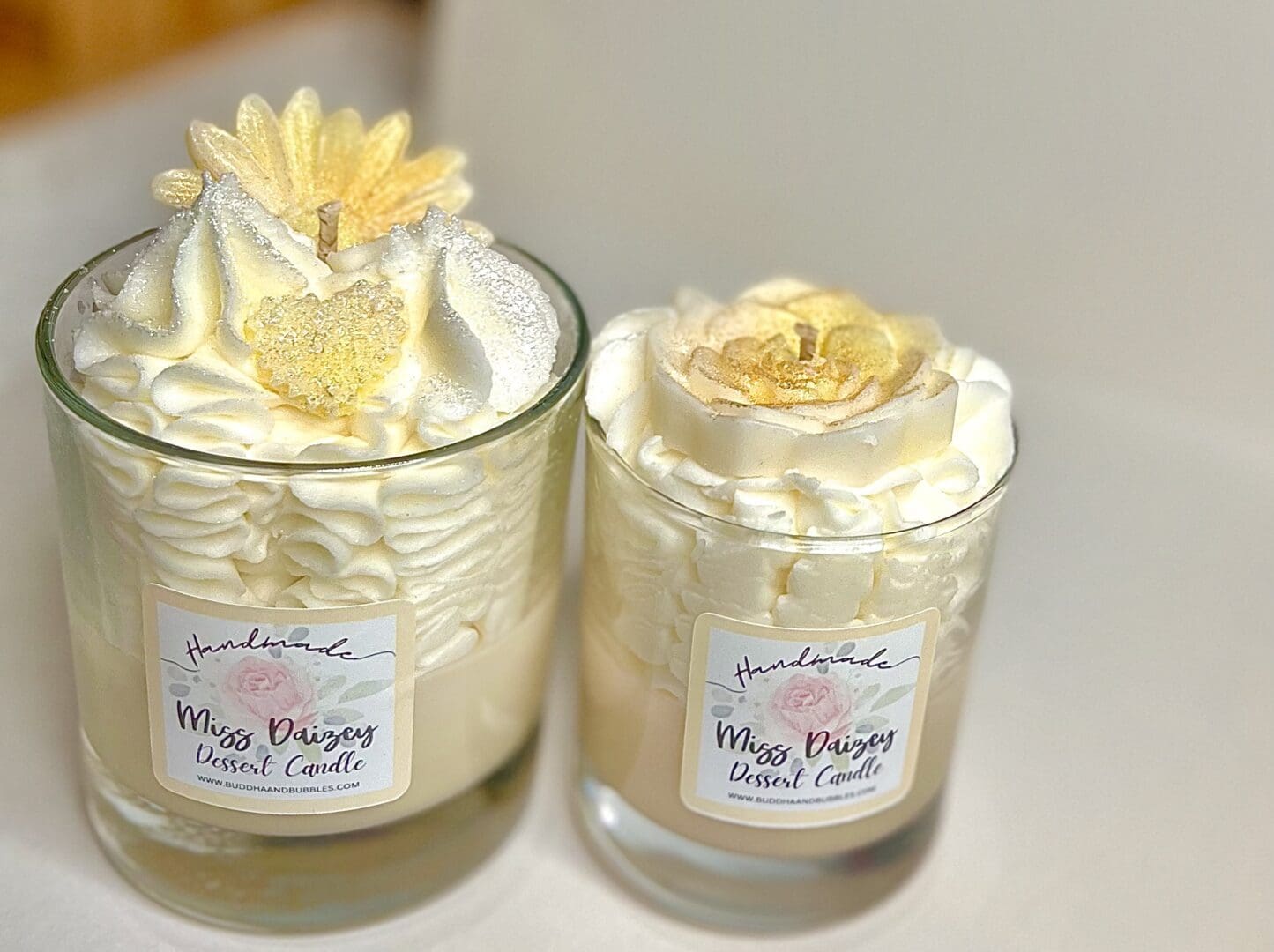 Whipped Wax Dessert Candle Handmade in the UK