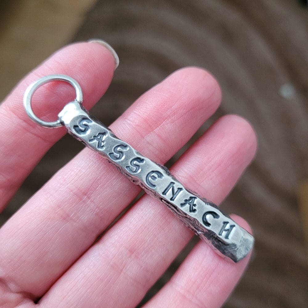 silver Sassenach pendant