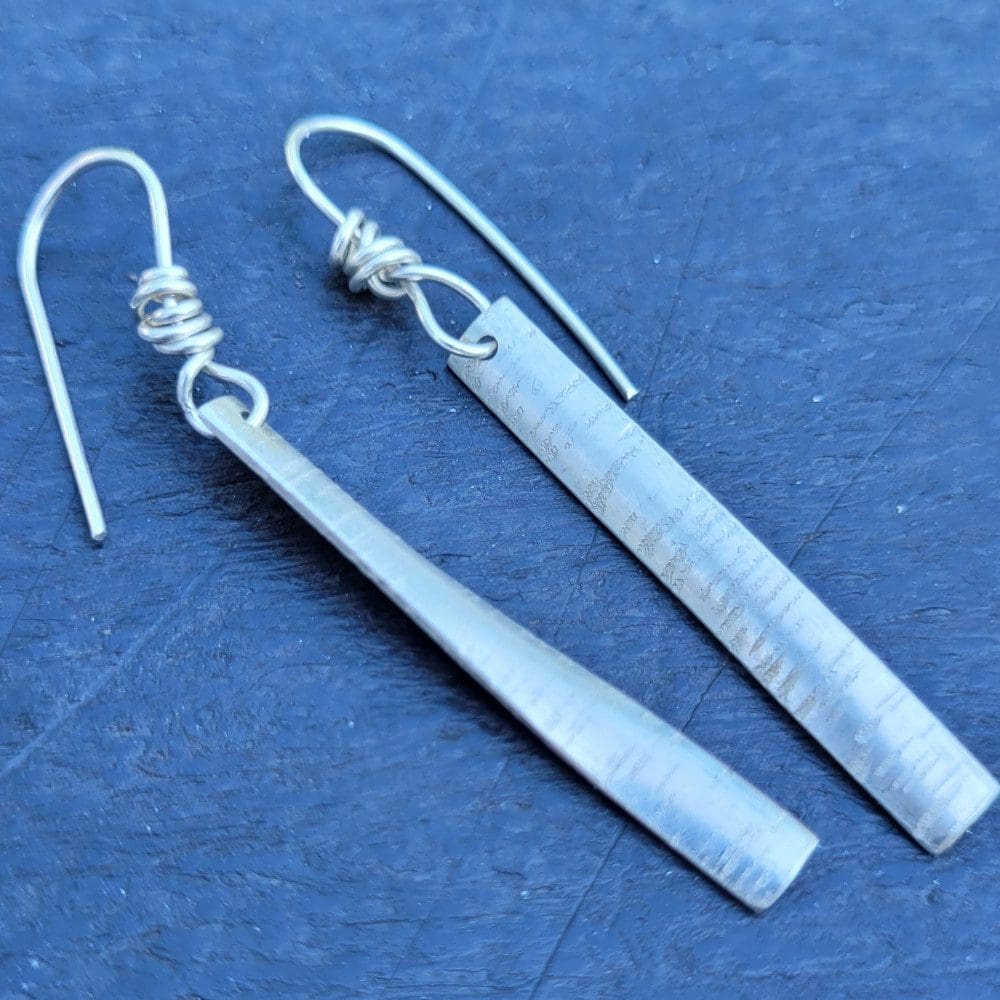 Silver Birch Earrings | The British Craft House