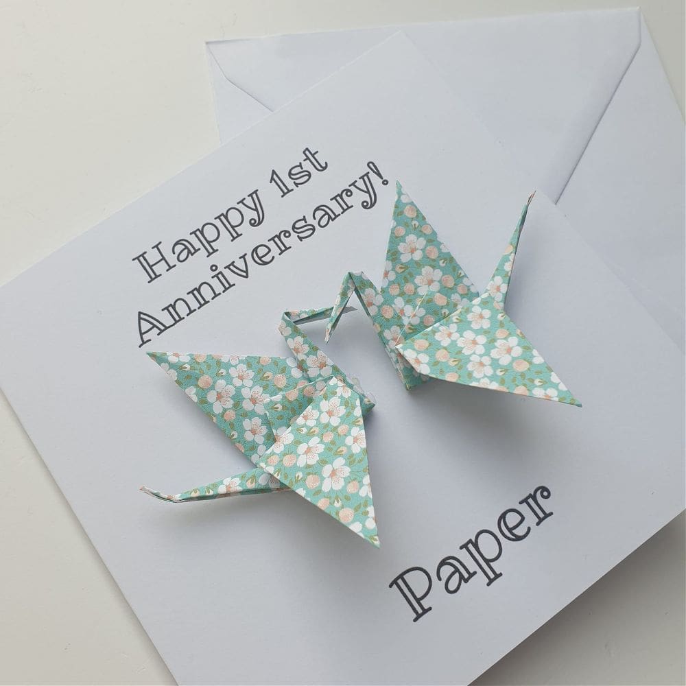 handmade-origam1st-wedding-anniversary-card-for-her-for-anniversary couple
