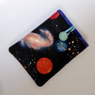 Space fabric ereader kindle cover