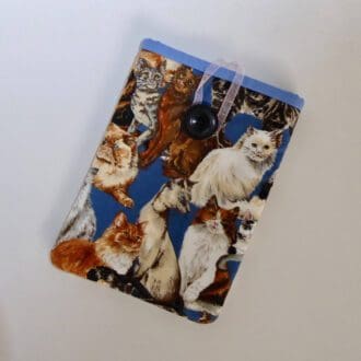 Cats fabric cover for kindle ereader