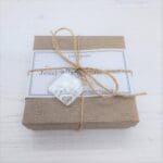 Gift wrap (string + handmade glass keepsake) +£3.95