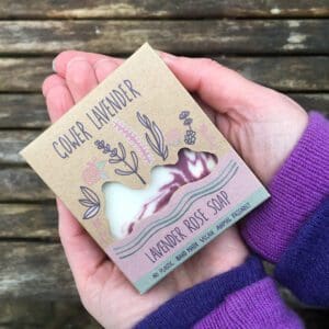 Handmade Lavender Rose soap