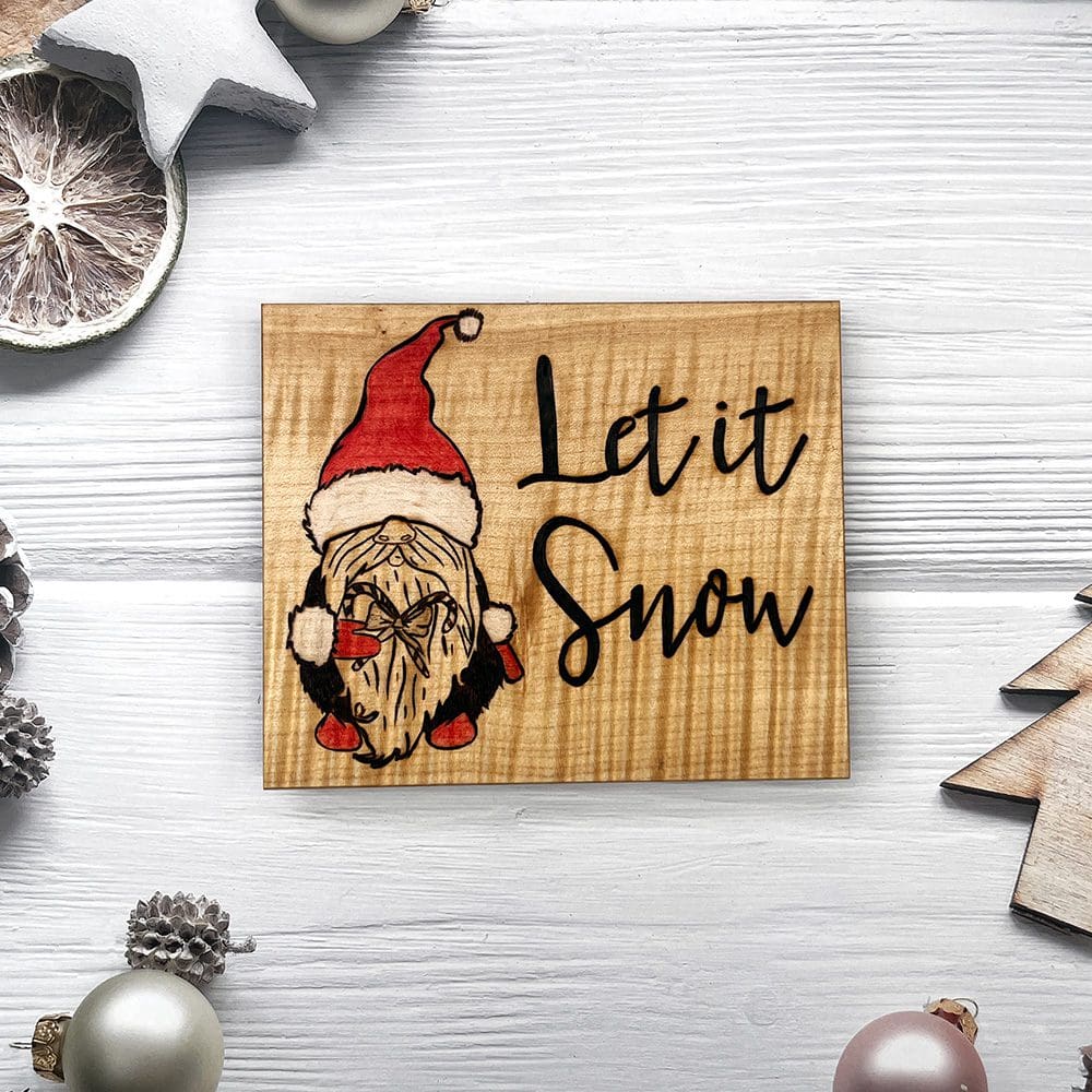 let it snow gnome