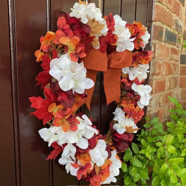 Heart-shaped-autumnal-front-door-wreath