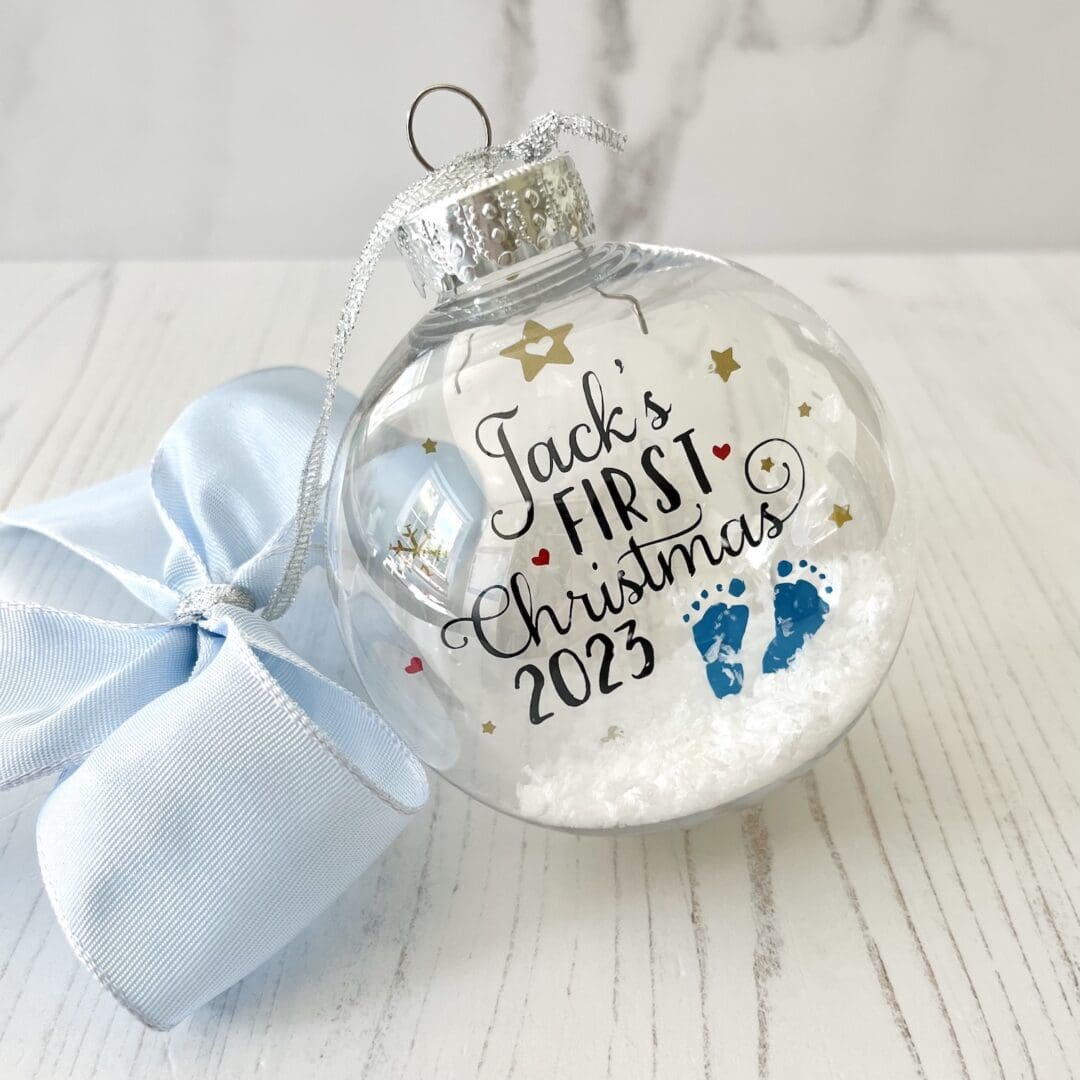 Personalised baby best sale xmas gifts