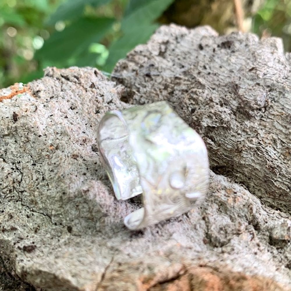 Rustic 925 Sterling Silver Ring