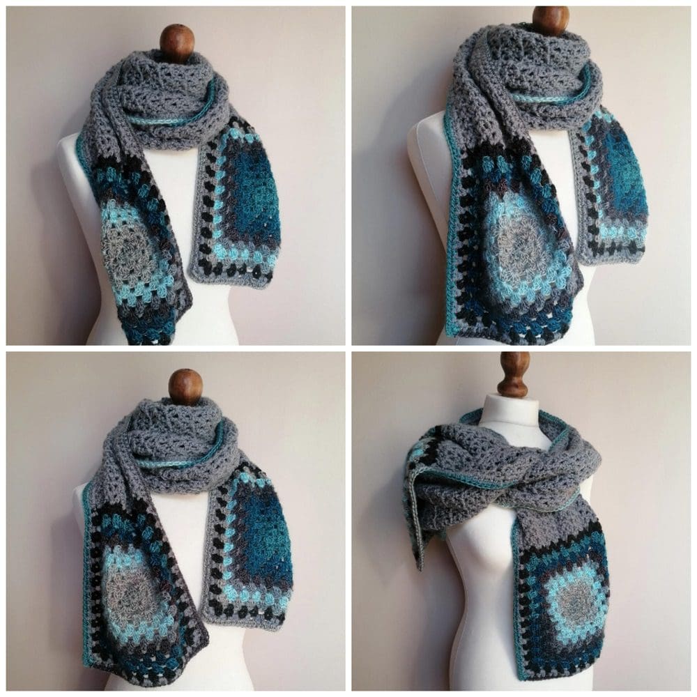 granny-square-scarf-blue-grey-collage