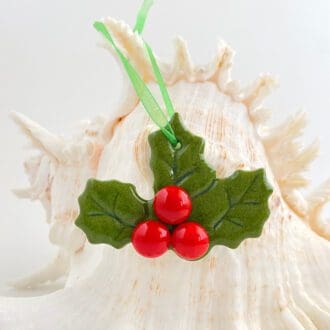 Holly tree decoration