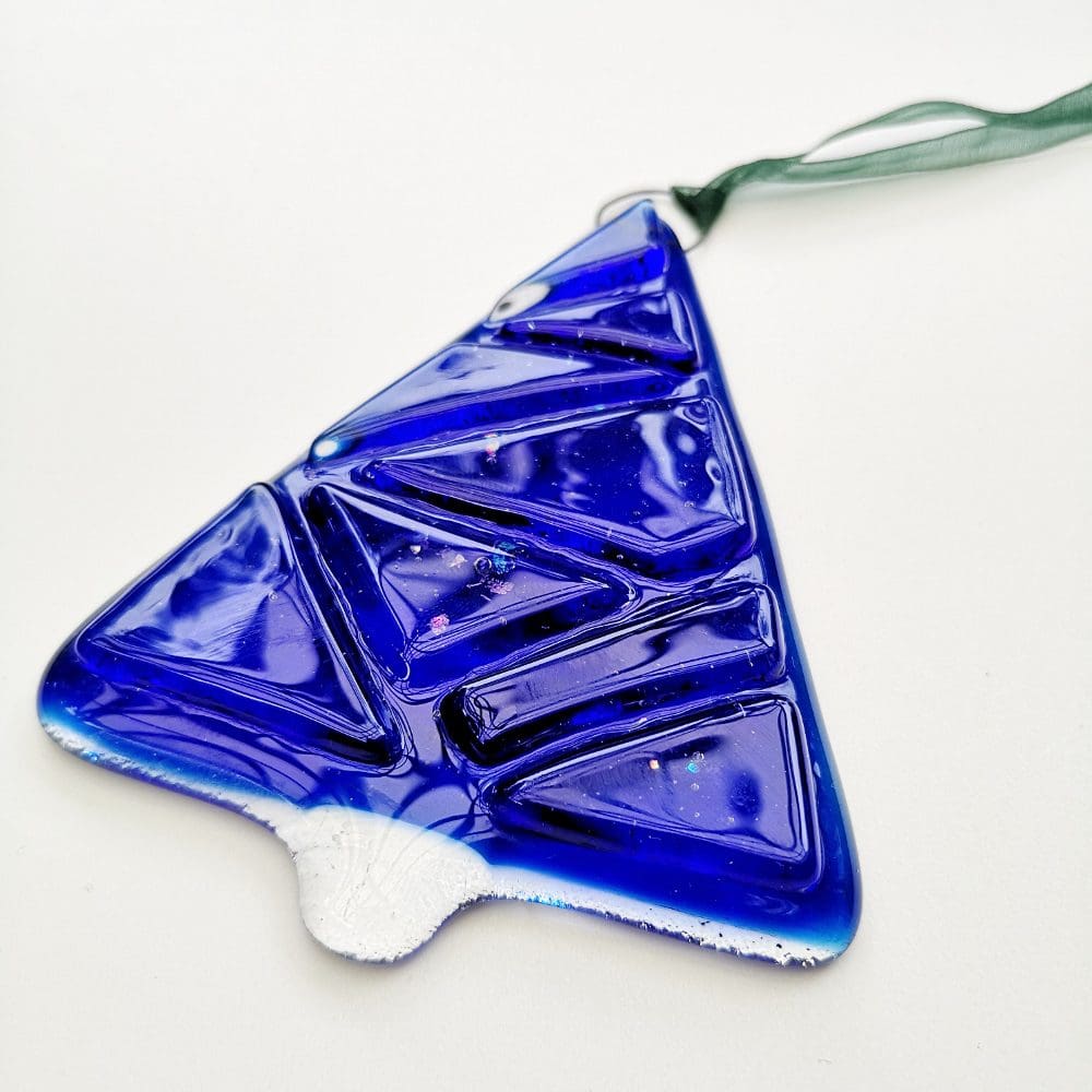 Fused Glass Christmas Decoration
