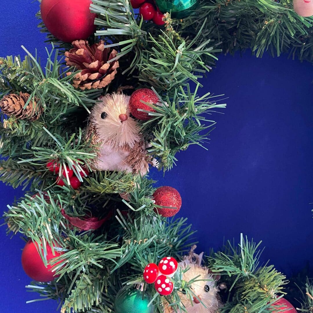 Hedgehog Wreath