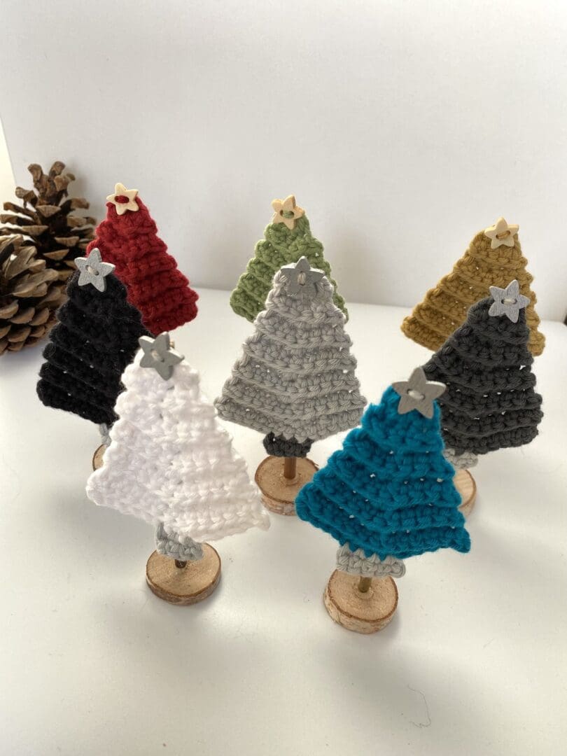 Mini Christmas Trees - Multi