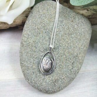 Flower_Bud_Necklace_Recycled_Silver