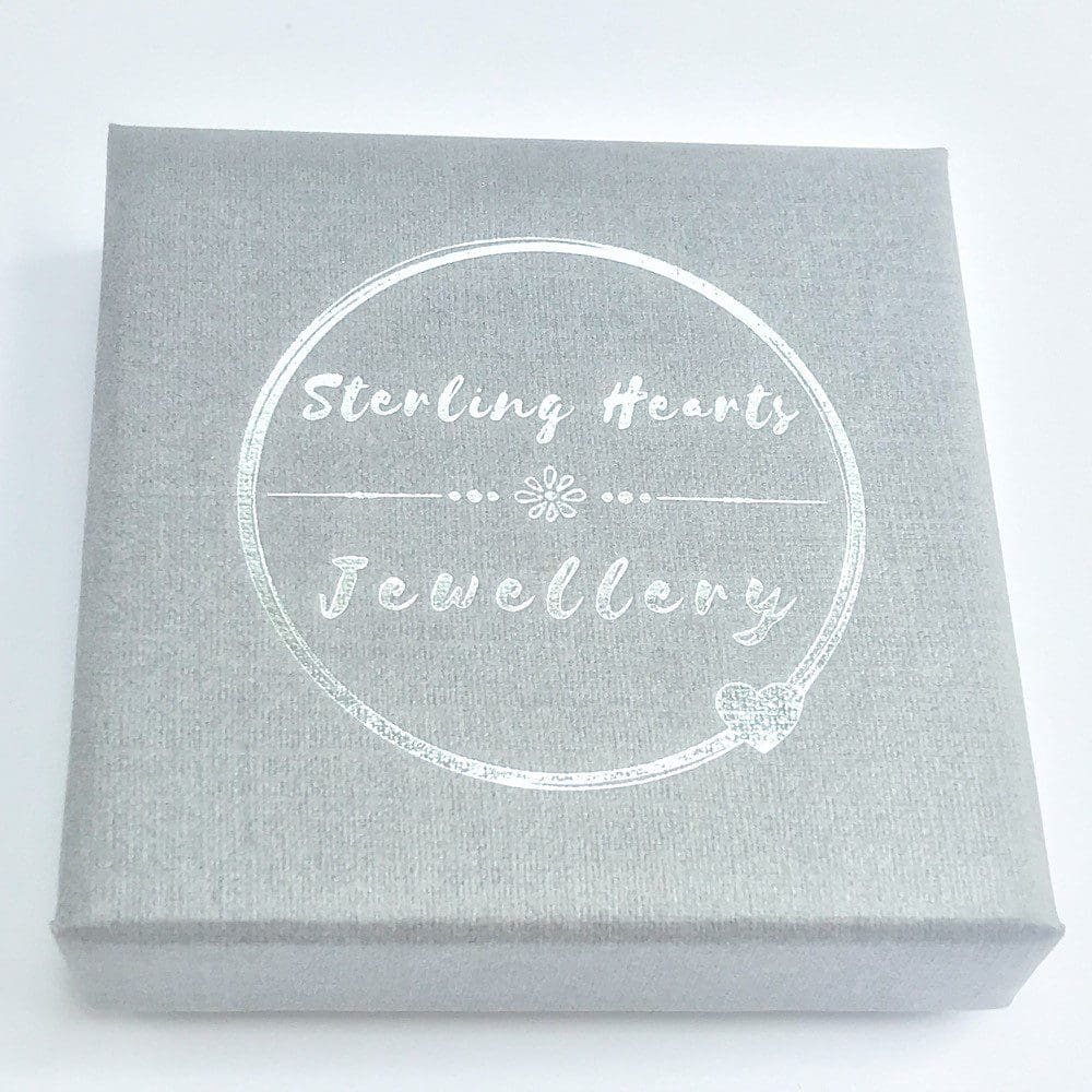 Sterling hearts jewellery gift box