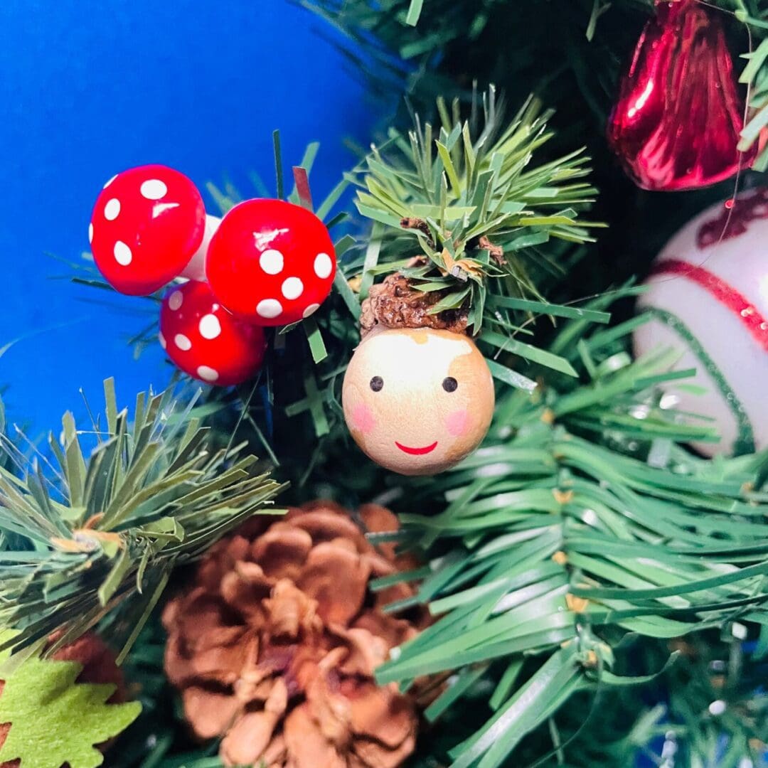 Christmas Gingerbread Wreath