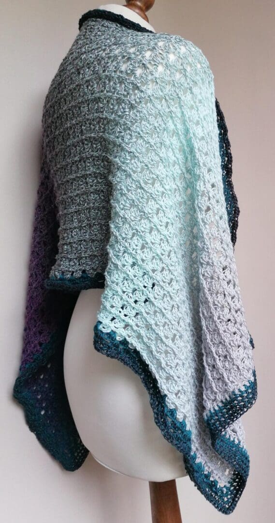 crocheted-shawl-purple-teal