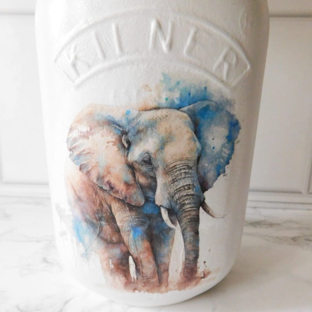 watercolour elephant gift