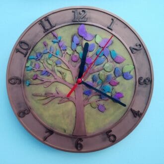 Wall Clock, Tree of Life, ideal Housewarming Gift