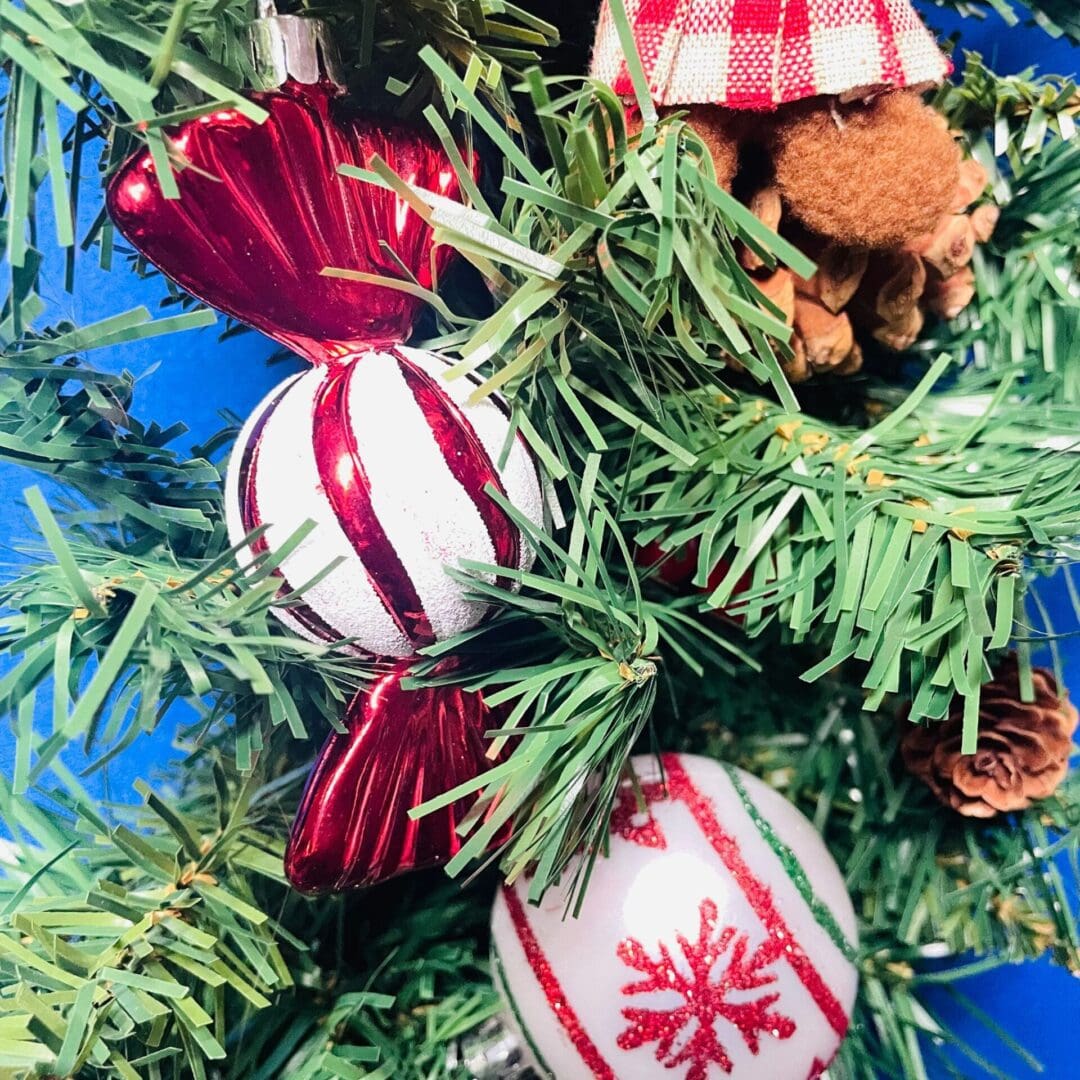 Christmas Gingerbread Wreath