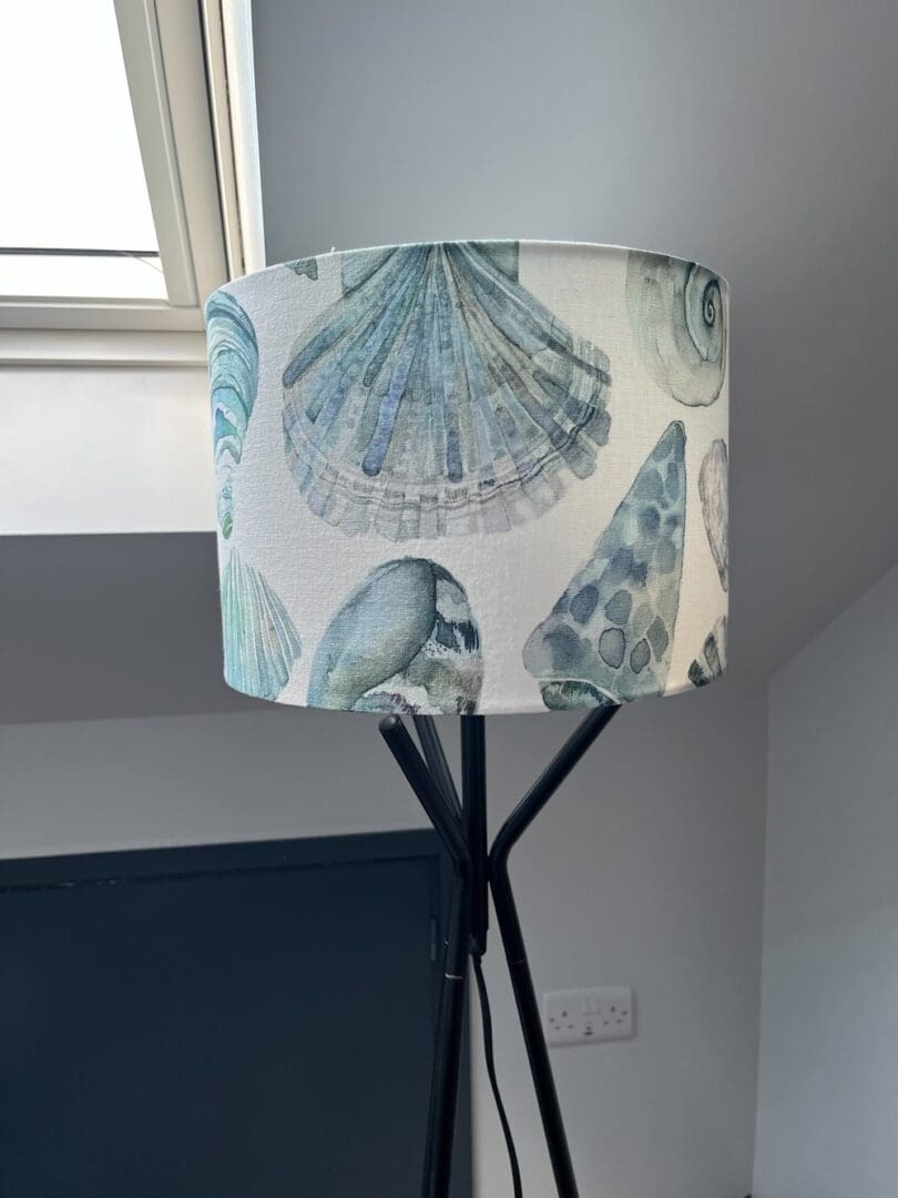 Metal Clam Shell Light Shade - made in the UK for Lamps and Lights Ltd
