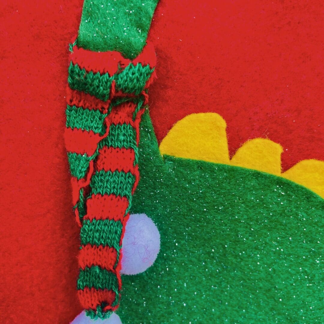 Dinosaur Christmas Stocking