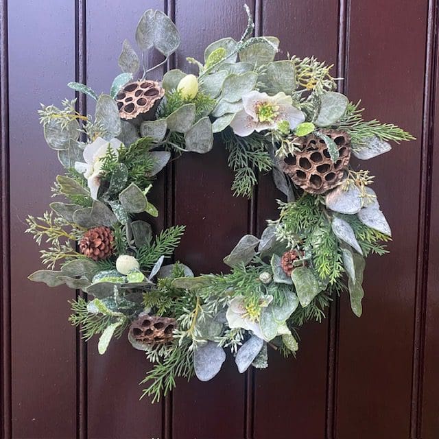 Full-foliage-christmas-front-door-wreath