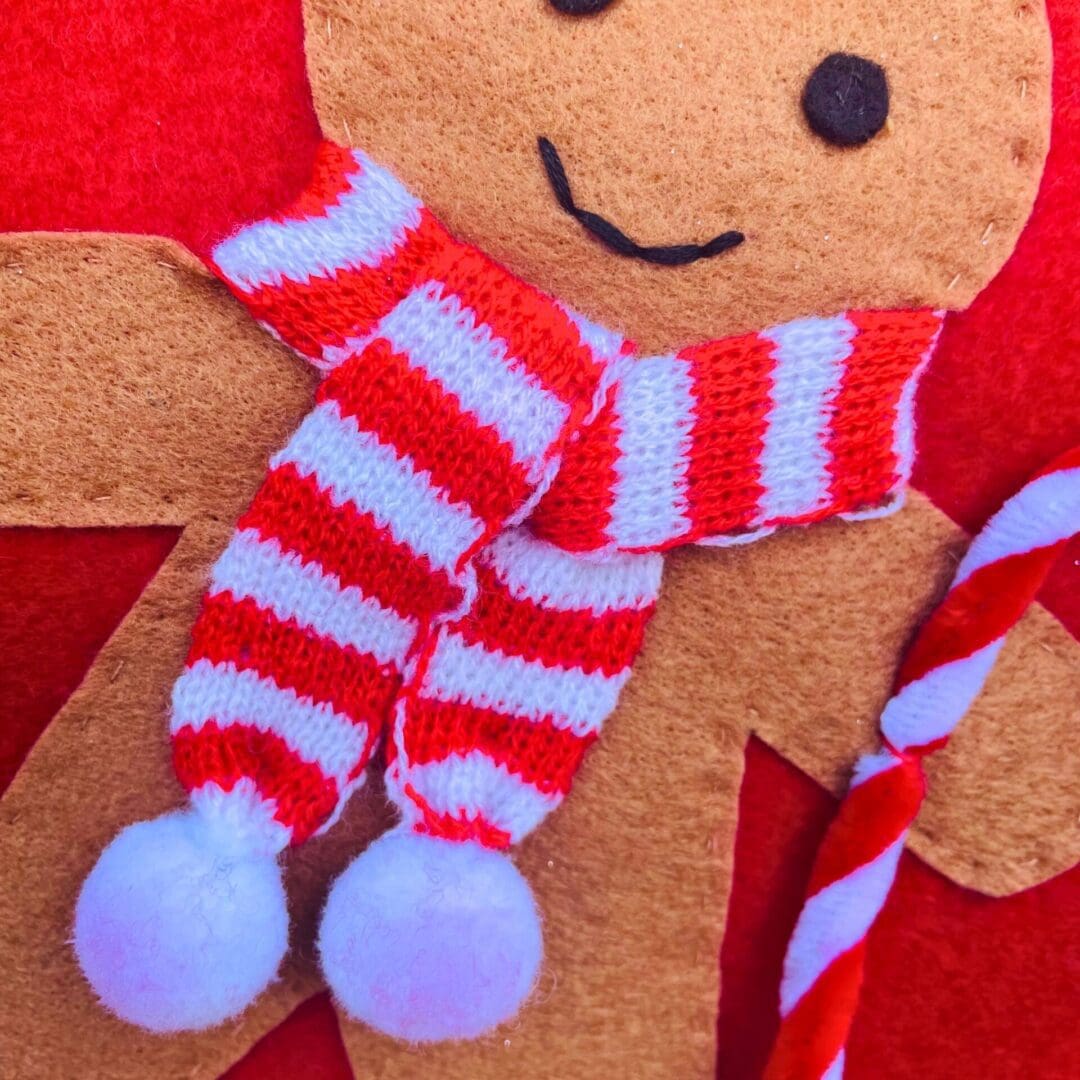 Gingerbread Boy Christmas Stocking