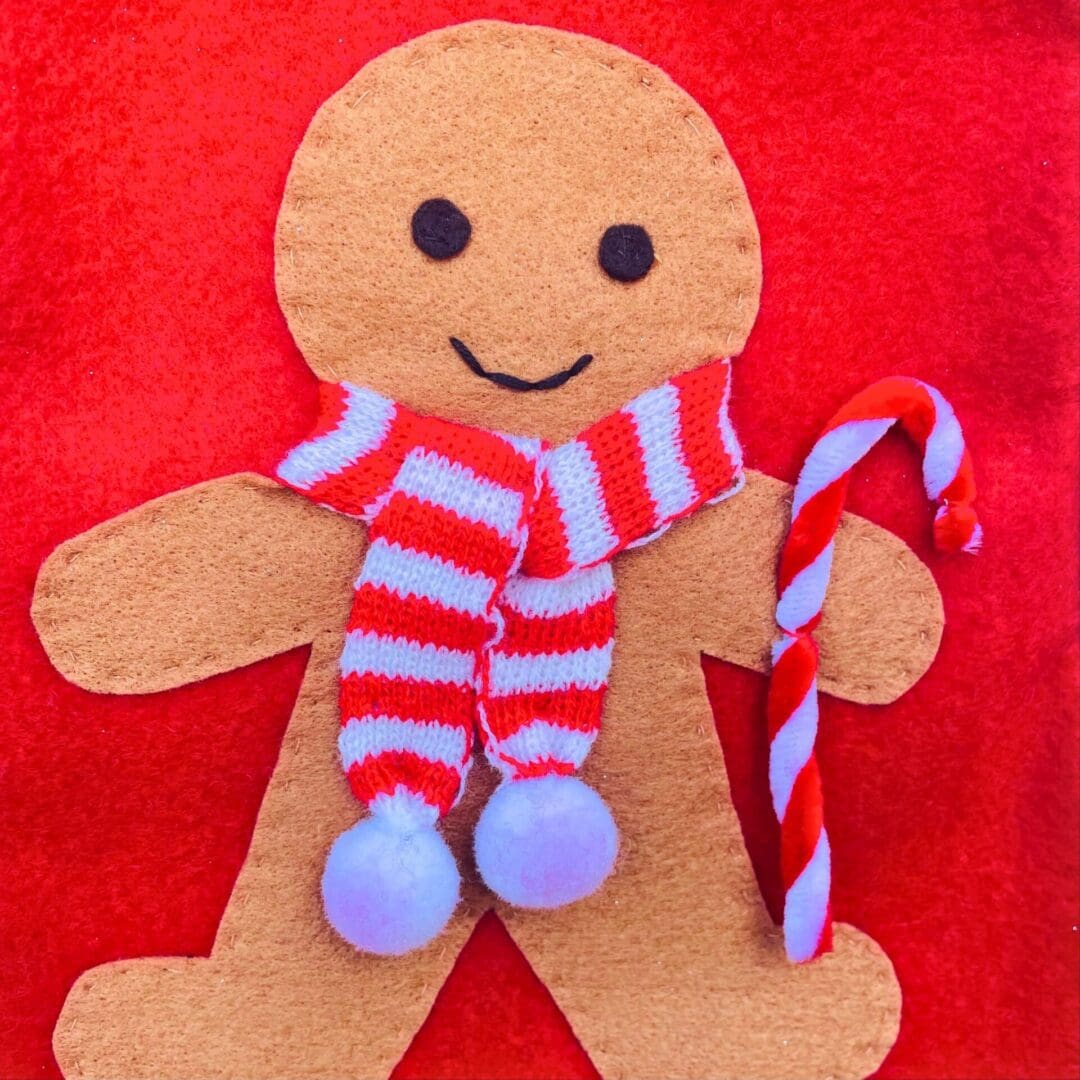 Gingerbread Boy Christmas Stocking