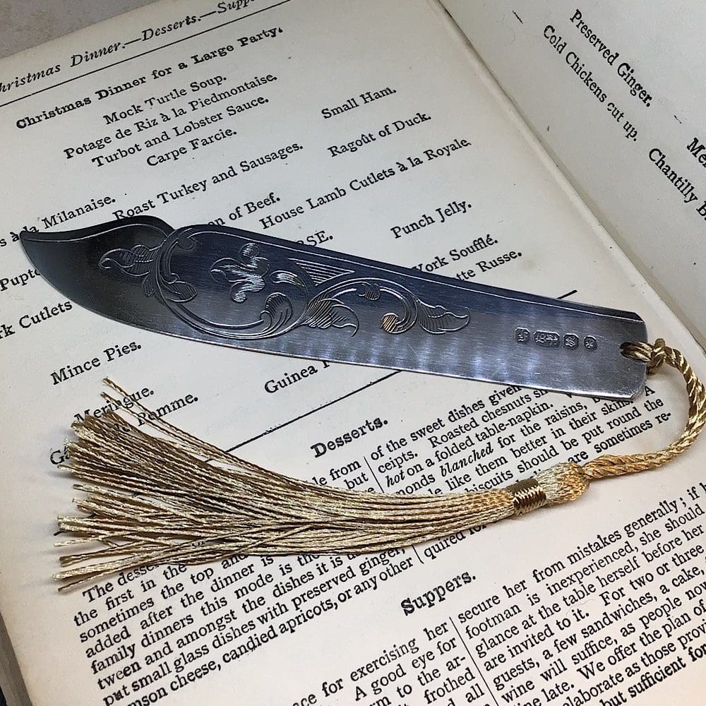 Fish knife bookmark