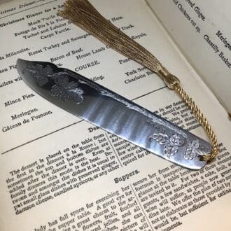 Antique cutlery bookmark
